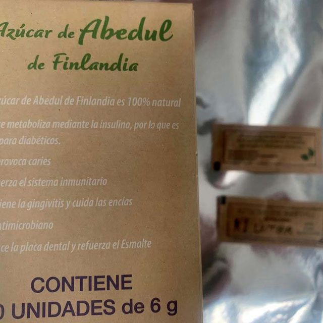 azúcar de abedul